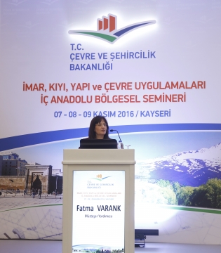 İmar Kıyı, Yapı ve Çevre Uygulamaları Bölgesel Semineri Kayseri'de Düzenlendi