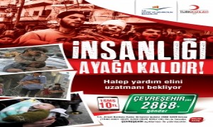 Çevre ve Şehircilik  Bakanlığı'ndan Halep İçin  Yardım Kampanyası