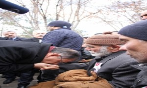 Bakan Özhaseki  Fırat Kalkanı Harekatı'nda  Şehit Olan Askerlerin  Cenaze Törenine Katıldı