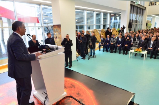 Bakan Özhaseki Kayseri Bilim Merkezi'nin Tanıtım Programına Katıldı