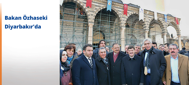 Çevre ve Şehircilik Bakanı Özhaseki, Diyarbakır'da