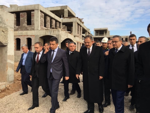 Bakan Özhaseki Silopi'de