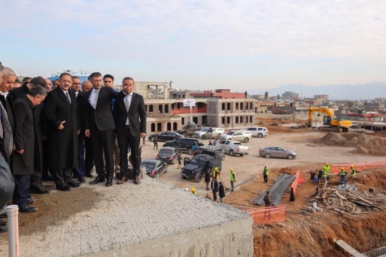 Bakan Özhaseki Silopi'de