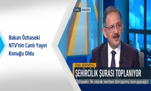 Bakan Özhaseki NTV'nin Canlı Yayın Konuğu Oldu