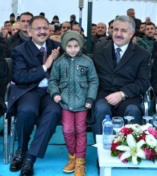 Kayseri'de Sultan Abdülhamid Han Bulvarı Açıldı