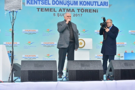  Fikirtepe Kentsel Dönüşüm Projesi Temel Atma Töreni Düzenlendi