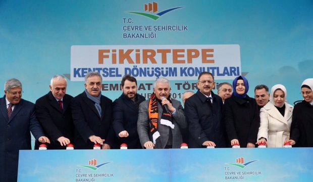  Fikirtepe Kentsel Dönüşüm Projesi Temel Atma Töreni Düzenlendi