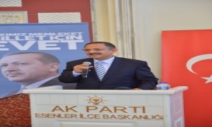 Bakan Özhaseki Müteahhit ve Mimarlarla Buluştu