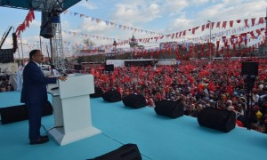 Bakan Özhaseki İle Başbakan Yıldırım Kayseri'ye Birlikte Seslendi