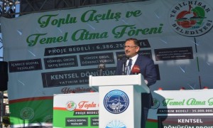 Bakan Özhaseki Yeşilhisar'da Dönüşümün Temelini Attı