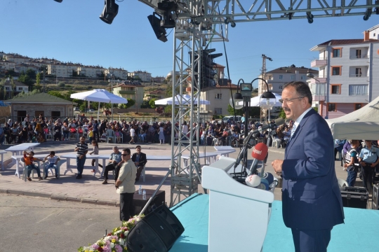 Bakan Özhaseki Yeşilhisar'da Dönüşümün Temelini Attı