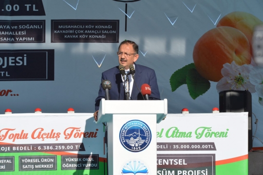 Bakan Özhaseki Yeşilhisar'da Dönüşümün Temelini Attı