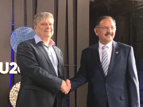 Bakan Özhaseki Estonya'da AB Çevre Bakanları Toplantısına Katıldı
