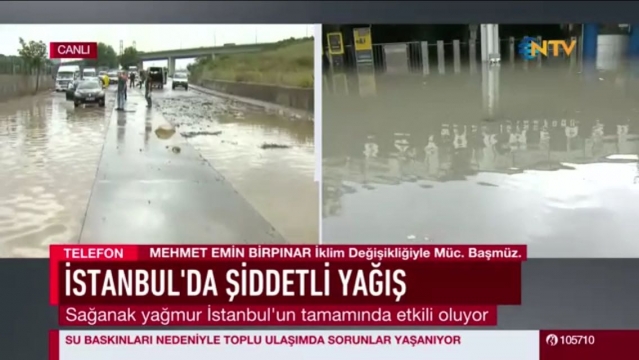 Müsteşar Yardımcısı ve İklim Değişikliği Başmüzakerecisi Birpınar İstanbul'daki Ş?ddetli Yağışı Değerlendirdi:  