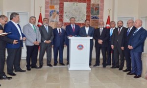 Bakan Özhaseki ve Bakan Demircan Kayseri'de