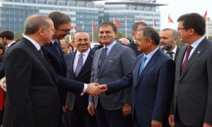 Bakan Özhaseki Sırbistanlı Mevkidaşıyla Bir Araya Geldi