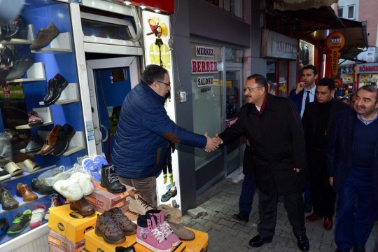 Bakan Özhaseki Artvin'i Ziyaret Etti