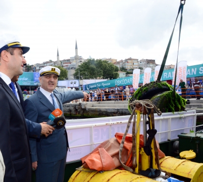  Daha temiz Boğaz için deniz süpürgeleri işbaşında