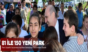 Çevre ve Şehircilik Bakanlığı, 81 İle 150 Yeni Park Yapacak