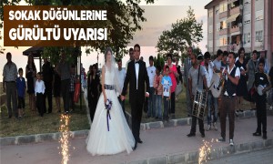 Çevre Bakanlığından Sokak Düğünlerinde Gürültü Uyarısı