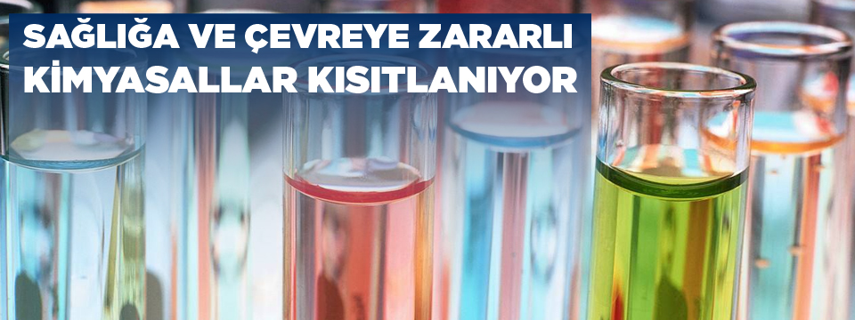 Sağlığa ve Çevreye Zararlı Kimyasallar Kısıtlanıyor