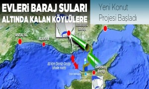 Evleri Baraj Suları Altında Kalan Köylülere Yeni Konut Projesi Başladı