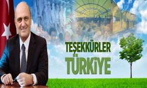 Teşekkürler Türkiye