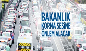 Bakanlık Korna Sesine Önlem Alacak