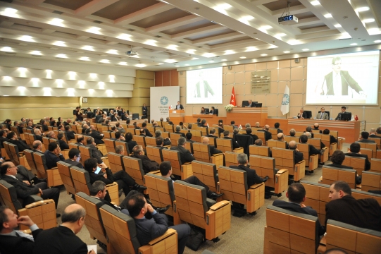 Bakan Güllüce İstanbul Ticaret Odası'nın Şubat Ayı Toplantısına Katıldı