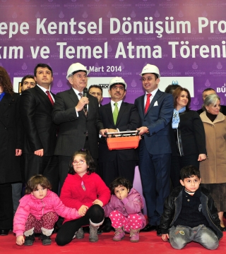 Fikirtepe Kentsel Dönüşüm Projesi Yıkım ve Temel Atma Töreni Gerçekleşti