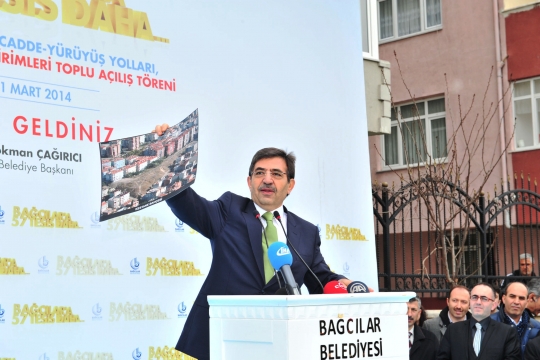 Bakan Güllüce Bağcılar'da 57 Tesisin Toplu Açılış Törenine Katıldı