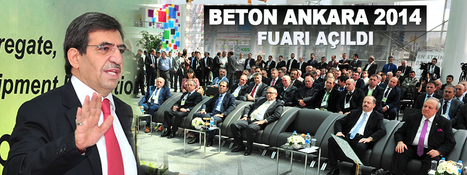 Beton Ankara 2014 Fuarı Açıldı 