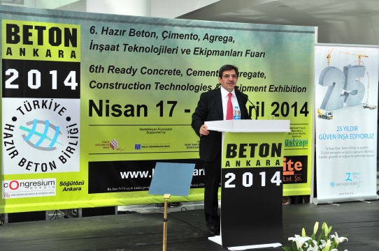 Beton Ankara 2014 Fuarı Açıldı 