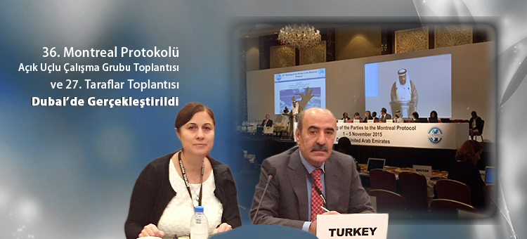    36. Montreal Protokolü Açık Uçlu Çalışma Grubu Toplantısı ve 27. Taraflar Toplantısı Dubai'de Gerçekleştirildi
