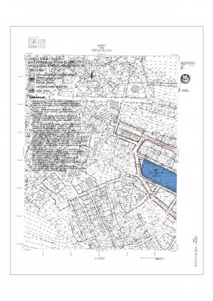 VAN İLİ, SARAY İLÇESİ MERKEZ MAH. 2313 NO'LU PARSELDE İMAR PLANI DEĞİŞİKLİĞİ