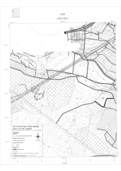 VAN İLİ, EDREMİT İLÇESİ, ELMALIK MAHALLESİ SINIRLARI İÇERİSİNDE YER ALAN 563, 978, 979, 980, 981, 983, 984, 986, 987, 999, 1000, 1001, 1002, 1003, 1249, 1250, 1251, 1255, 1257, 1259, 1260 NUMARALI PARSELLERE İLİŞKİN İMAR PLANI ALANI