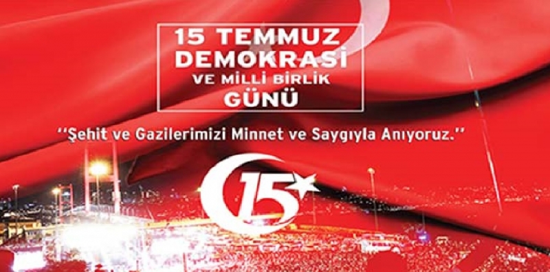  ŞEHİT VE GAZİLERİMİZİ MİNNET VE SAYGIYLA ANIYORUZ