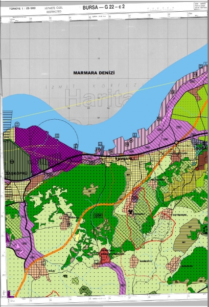 Bakanlığımızca 20.01.2017 tarihinde onaylanan Yalova İli 1/25.000 ölçekli Çevre Düzeni Planı Değişikliği.