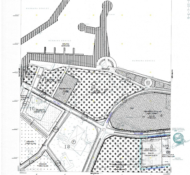 Yalova İli, Merkez Bahçelievler Mahallesi, 360 Ada 121-144 parseller ile 1273 Ada 27-28 parsellere İlişkin İmar Planı Değişikliği. 