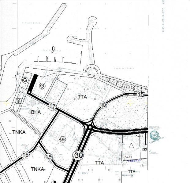 Yalova İli, Merkez Bahçelievler Mahallesi, 360 Ada 121-144 parseller ile 1273 Ada 27-28 parsellere İlişkin İmar Planı Değişikliği. 