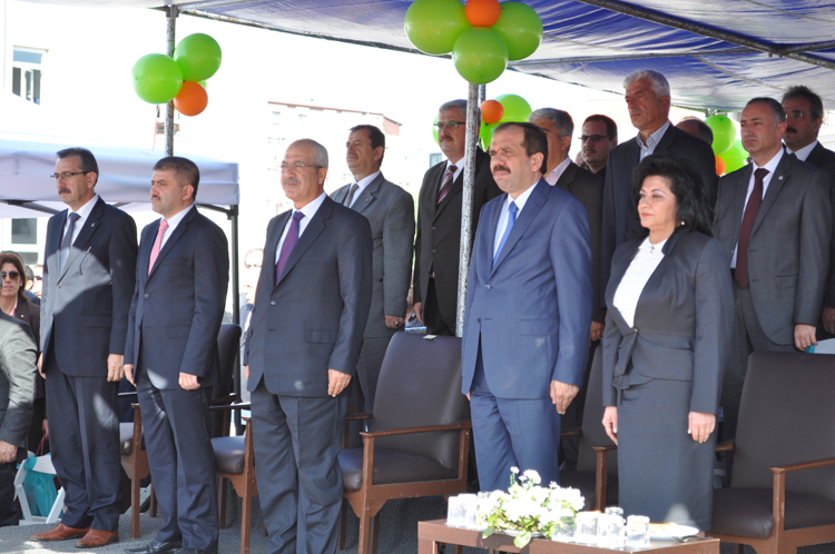 YENİ HİZMET BİNAMIZIN TEMELİ ATILDI