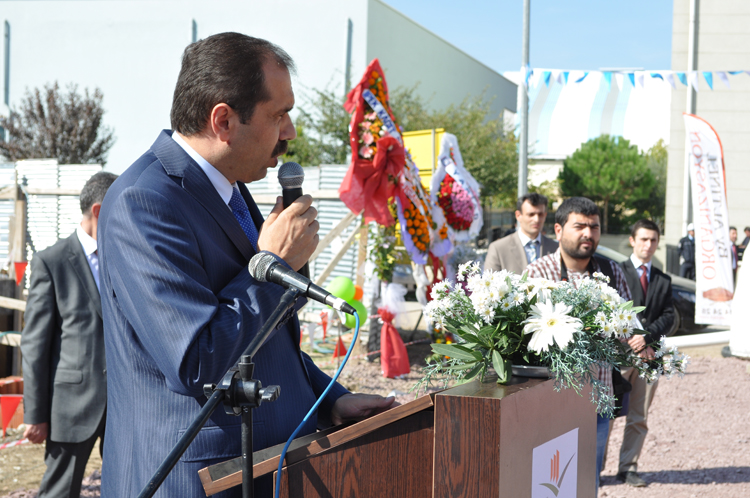 YENİ HİZMET BİNAMIZIN TEMELİ ATILDI