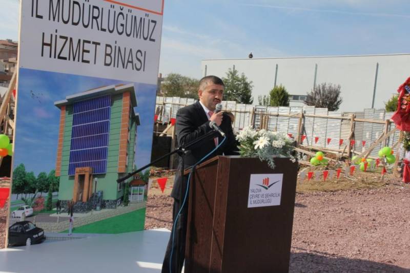 YENİ HİZMET BİNAMIZIN TEMELİ ATILDI