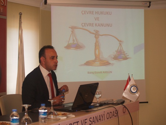 Sanayicilere Yönelik Çevre Mevzuatı Bilgilendirme Toplantısı Yapıldı