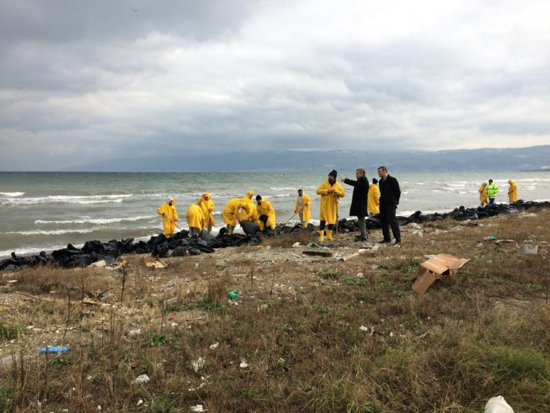 Dilovasın da Meydana Gelen Sızıntıya Anında Müdahale Edildi