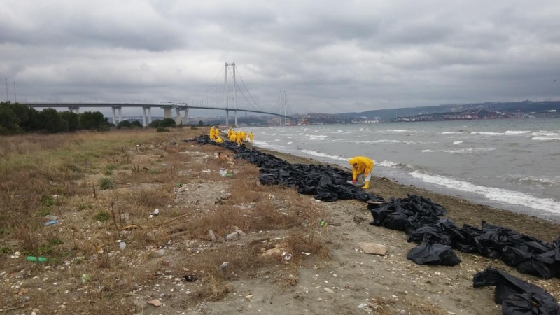 Dilovasın da Meydana Gelen Sızıntıya Anında Müdahale Edildi