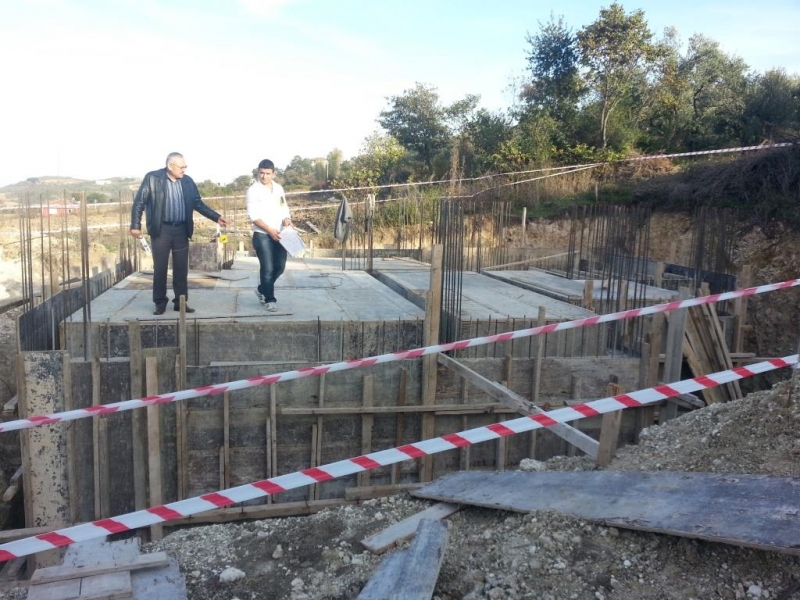 Çiftlikköy'de Şantiye Denetimi Yapıldı