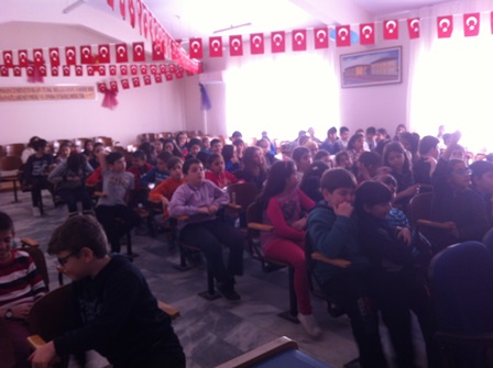Giyim Sanayicileri Derneği Eğitim Vakfı Çiftlikköy İlköğretim okulunda 17.03.2014 tarihinde Çevre Eğitimi verilmiştir.
