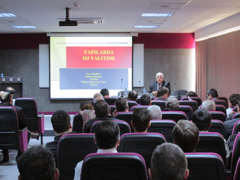 Binalarda Isı Ve Su Yalıtımı Konulu Seminer 