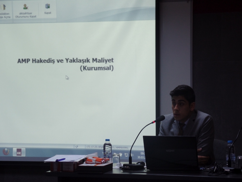 AMP Yaklaşık Maliyet Ve Hakediş Programı Eğitimi Düzenlendi